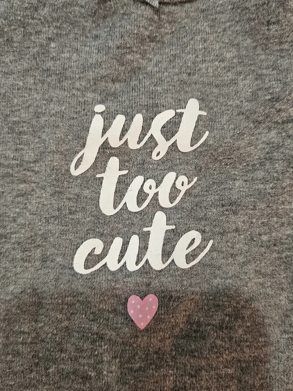 Carter's Gray Baby Bodysuit - 18 Months